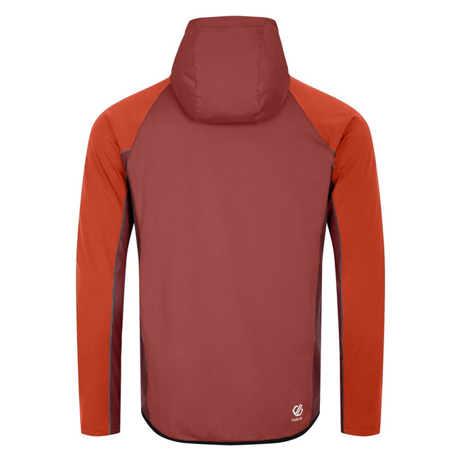 Cinnamon-Syrah Red - Back - Dare 2B Mens Assimilate II Core Stretch Midlayer