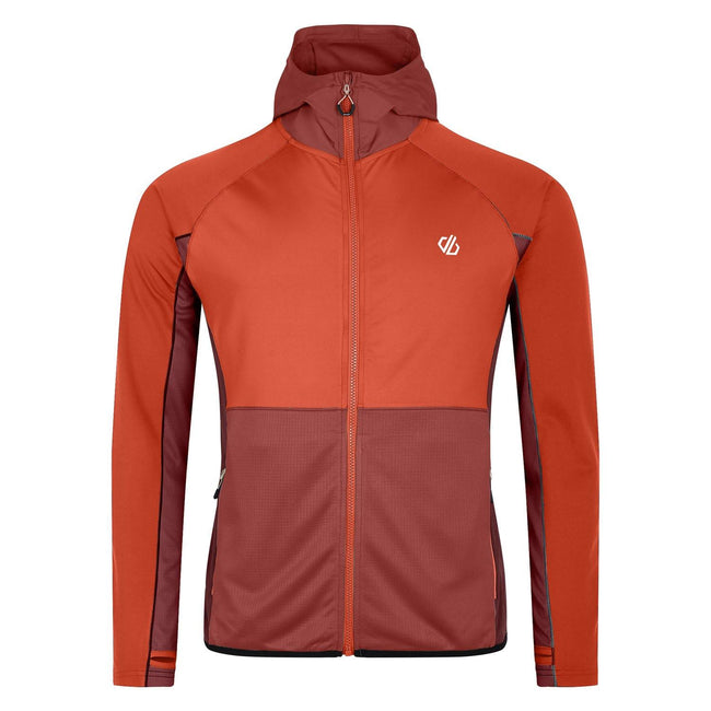 Cinnamon-Syrah Red - Front - Dare 2B Mens Assimilate II Core Stretch Midlayer