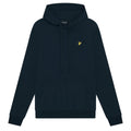 Navy - Front - Lyle & Scott Mens Interlock Hoodie