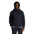 Navy - Front - Lyle & Scott Mens Club Emblem Hoodie