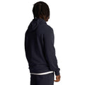 Navy - Back - Lyle & Scott Mens Club Emblem Hoodie
