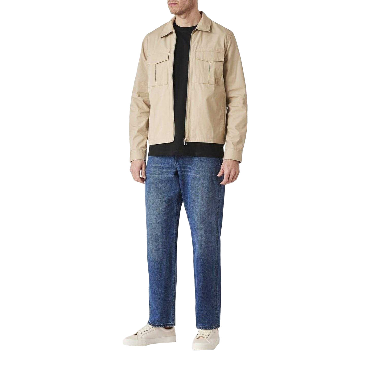 Beige - Lifestyle - Paul Smith Mens Patch Pocket Overshirt