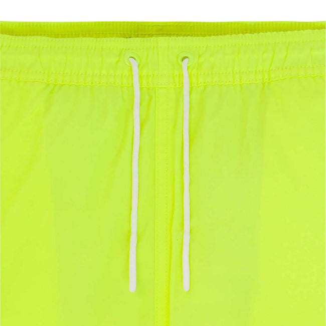 Neon Yellow - Back - Jott Mens Biarritz Swim Shorts