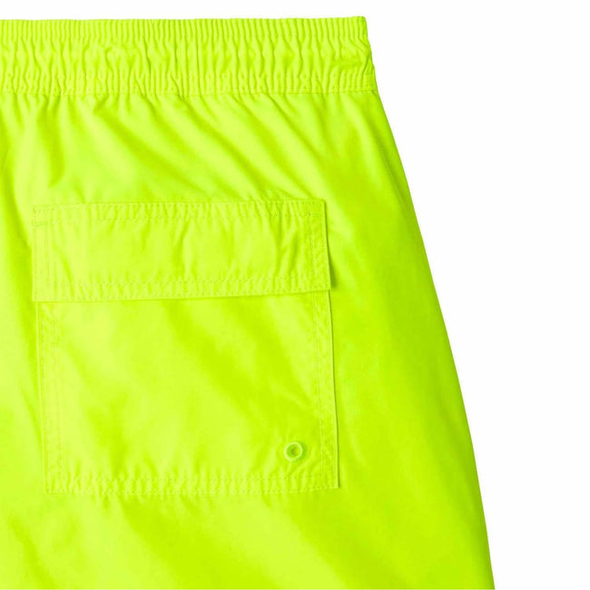 Neon Yellow - Side - Jott Mens Biarritz Swim Shorts