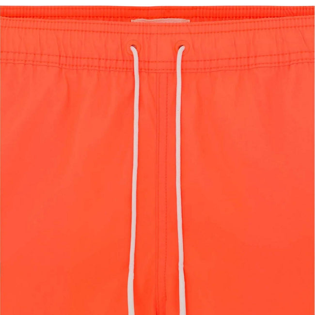 Orange - Back - Jott Mens Biarritz Swim Shorts