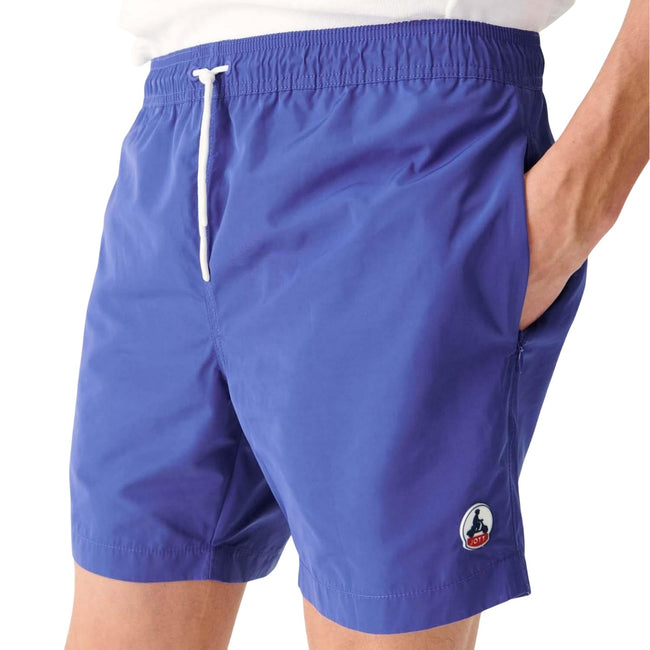 Denim - Side - Jott Mens Biarritz Swim Shorts