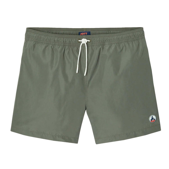 Green - Front - Jott Mens Biarritz Swim Shorts