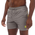 Grey - Front - Weekend Offender Mens Barios Swim Shorts