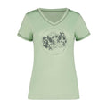 Green-Black - Front - Icepeak Womens-Ladies Burnham Performance T-Shirt
