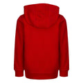 Red-Black - Back - Nike Childrens-Kids Club HBR Pull Over Hoodie