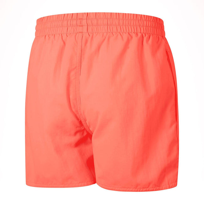 Red - Back - Speedo Boys Essential Swim Shorts