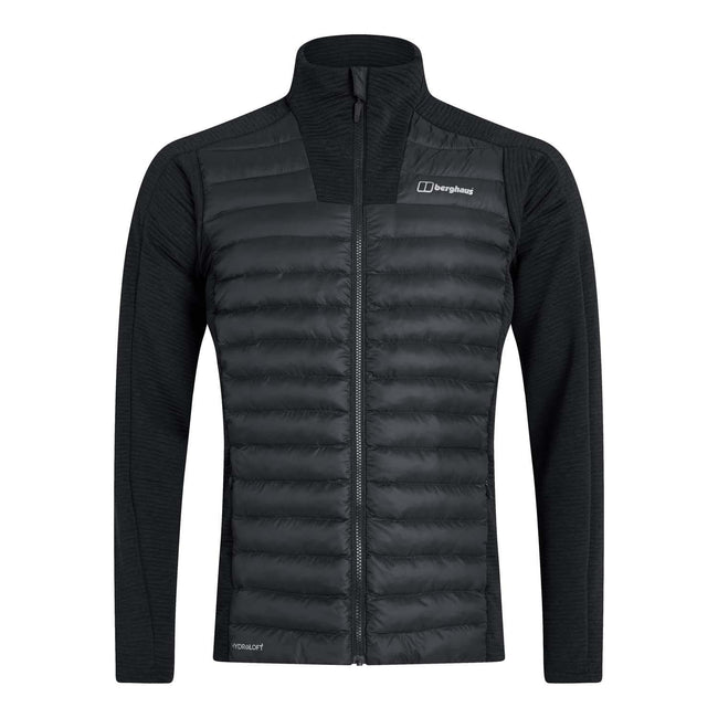 Black - Front - Berghaus Unisex Adult Hottar Hybrid Jacket
