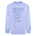 Blue - Front - Nike Childrens-Kids Shine Long-Sleeved T-Shirt