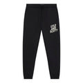 Black - Front - Lyle & Scott Mens Ripple Logo Jogging Bottoms