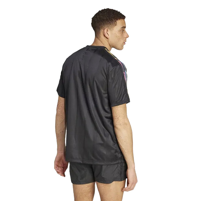 Black - Back - Adidas Mens Tiro T-Shirt