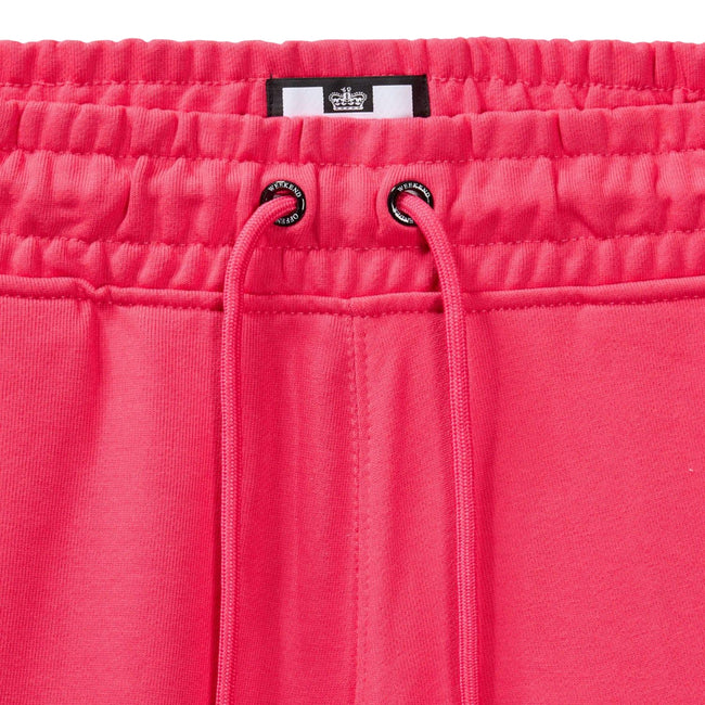 Pink - Side - Weekend Offender Mens Mytros Loose Fit Shorts