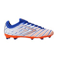 White-Orange - Front - Umbro Mens Velocita Elixir Club Firm Ground Football Boots