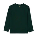 Green - Back - Lacoste Childrens-Kids Crocodile Print Heavy Cotton T-Shirt
