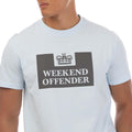 Sky Blue - Side - Weekend Offender Mens McMoney T-Shirt