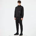 Black - Close up - Weekend Offender Mens Estefano Jogging Bottoms