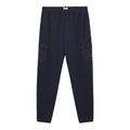 Navy - Side - Weekend Offender Mens Estefano Jogging Bottoms