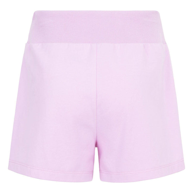 Pink - Back - Nike Childrens-Kids Jersey Shorts