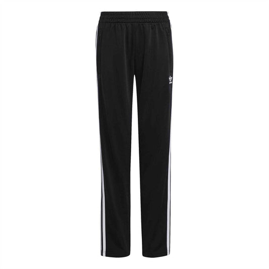 Black - Front - Adidas Childrens Kids Firebird Tracksuit Bottoms