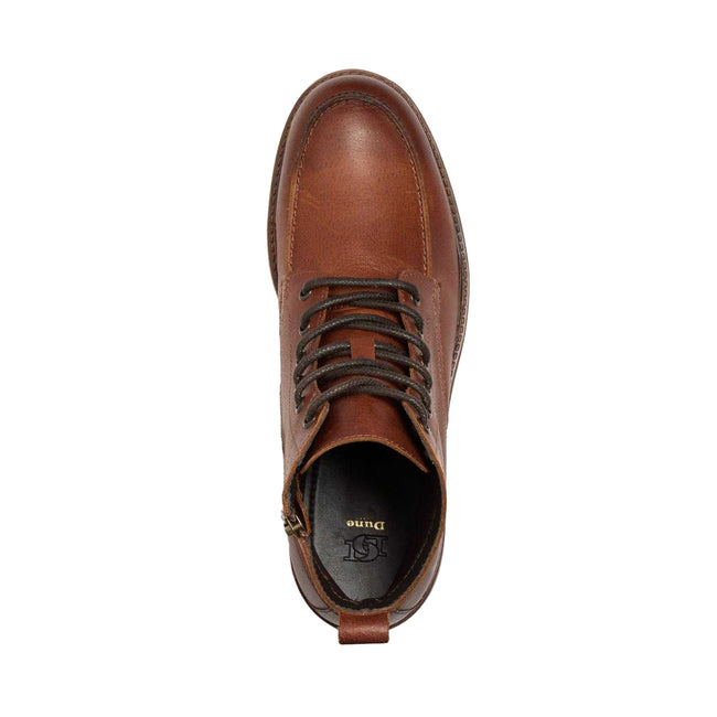 Brown - Lifestyle - Dune London Mens Coburn Leather Chukka Boots