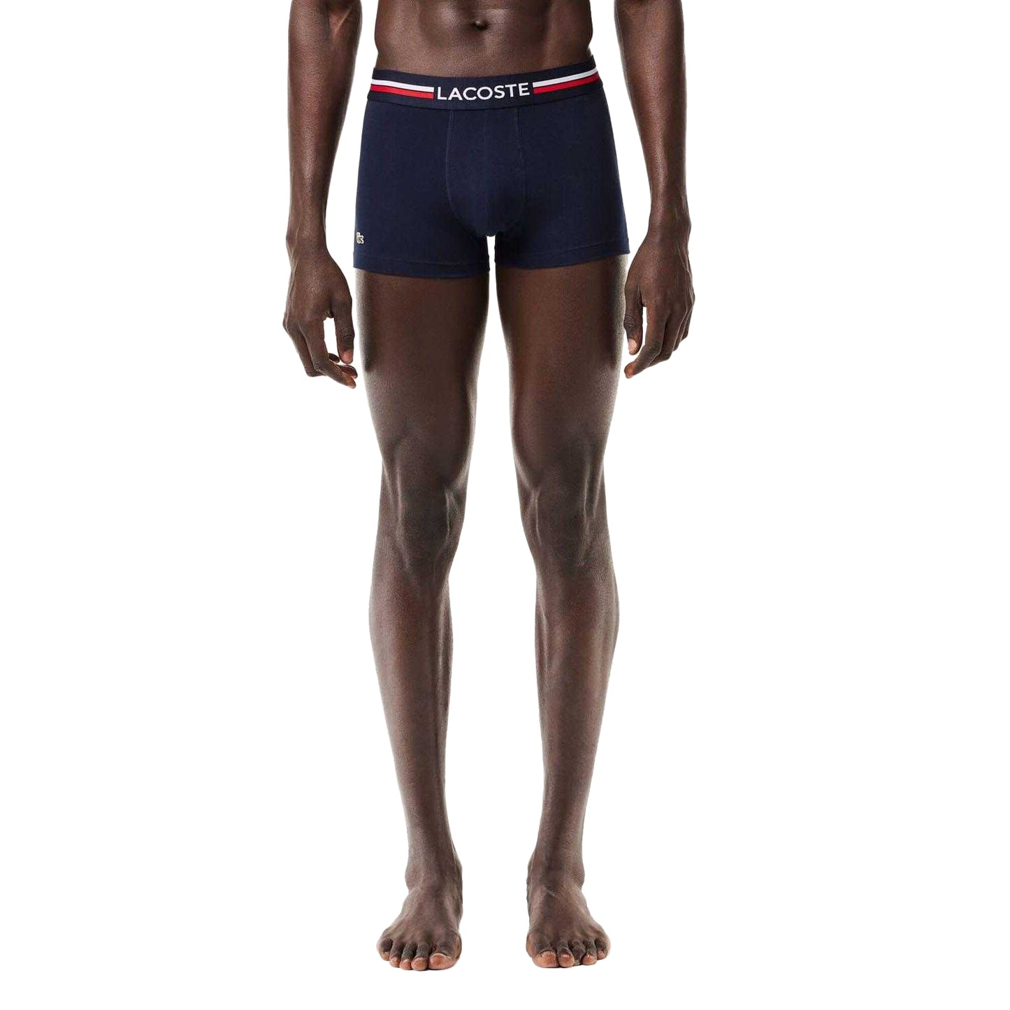 Navy-White - Lifestyle - Lacoste Mens Boxer Shorts (Pack of 3)