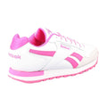 White-Pink - Pack Shot - Reebok Childrens-Kids Royal Glide Trainers