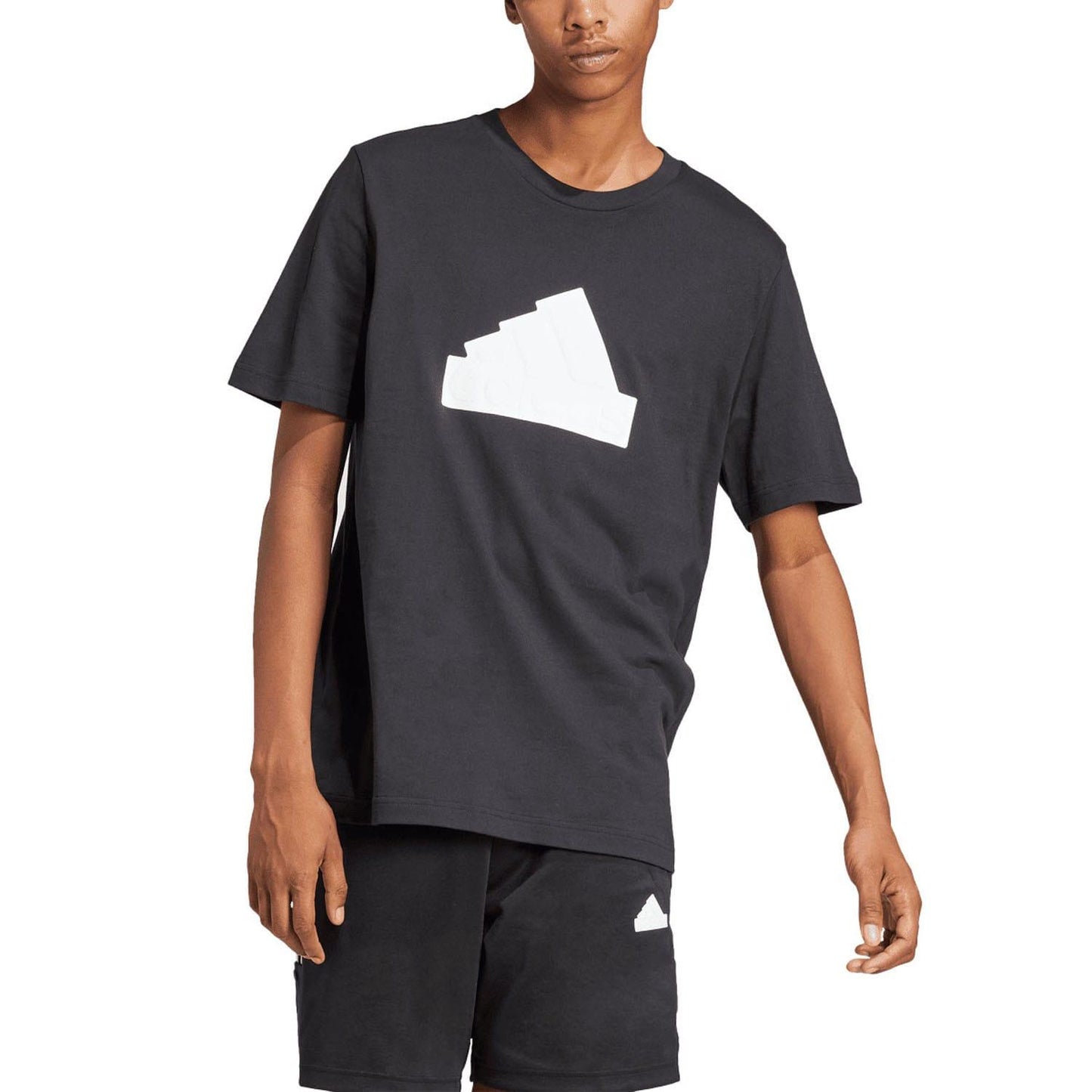 Black - Pack Shot - Adidas Mens Future Icons Badge Of Sport T-Shirt
