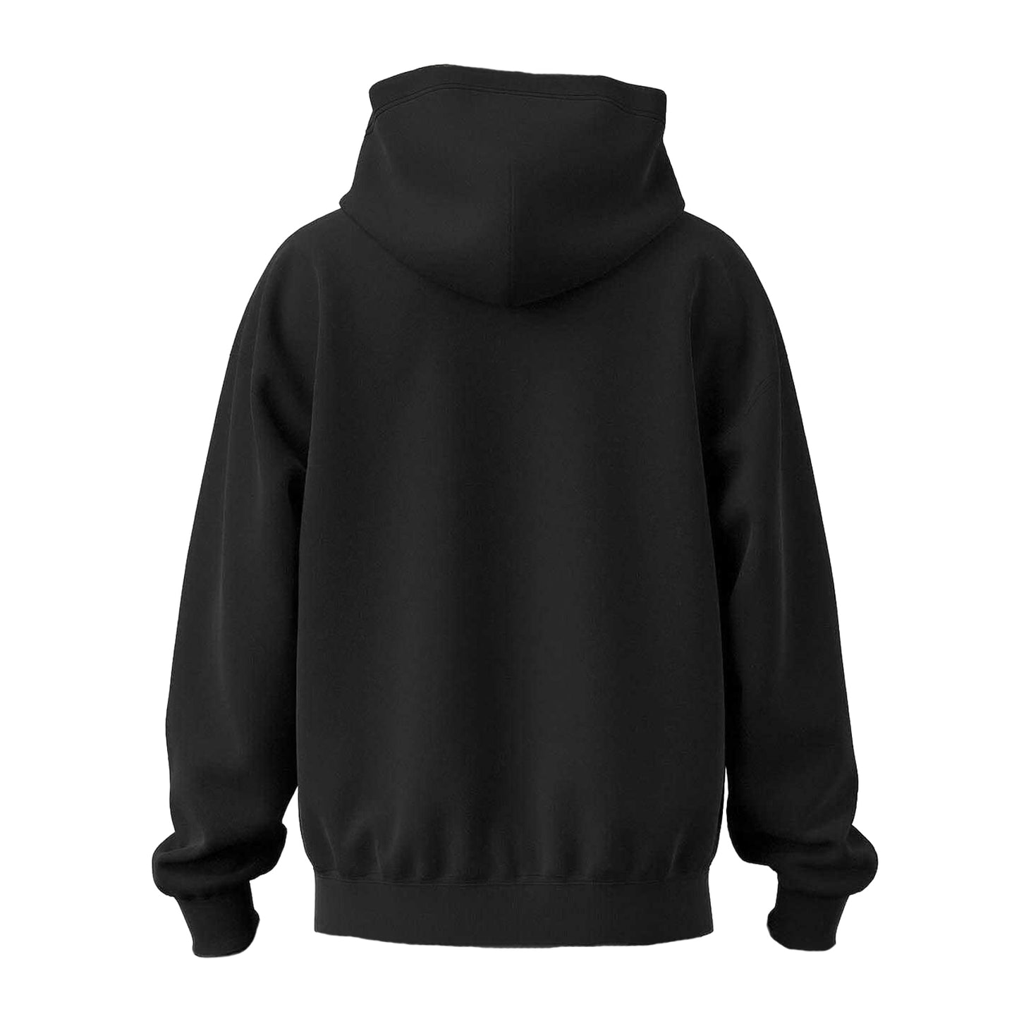 Black - Back - Diesel Mens S-Nlabel Hoodie