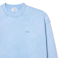 Light Blue - Lifestyle - Lacoste Unisex Adult Fleece Washed Loose Sweatshirt
