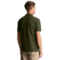 Olive - Back - Lyle & Scott Mens Coordinates Polo Shirt