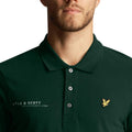 Green - Side - Lyle & Scott Mens Coordinates Polo Shirt