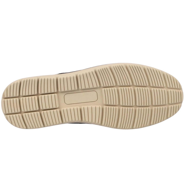 Black - Side - Duck and Cover Mens Oakwood Boots