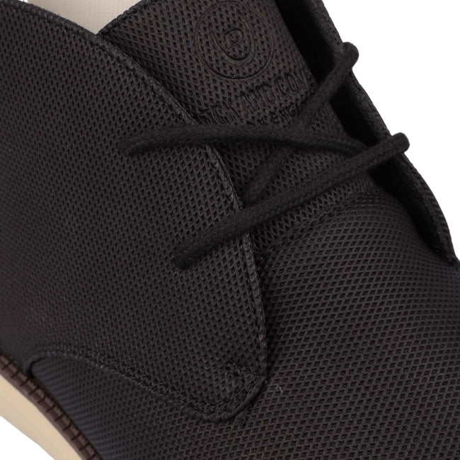 Black - Pack Shot - Duck and Cover Mens Oakwood Boots