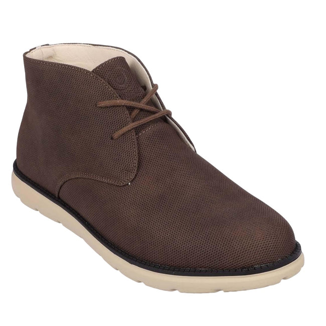 Brown - Front - Duck and Cover Mens Oakwood Boots