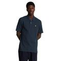 Blue - Lifestyle - Lyle & Scott Mens Micro Argyle Polo Shirt