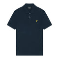 Blue - Front - Lyle & Scott Mens Micro Argyle Polo Shirt