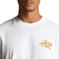 White - Side - Lyle & Scott Mens Graphic T-Shirt
