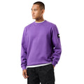 Purple - Pack Shot - Weekend Offender Mens F Bomb Crew Neck Sweatshirt