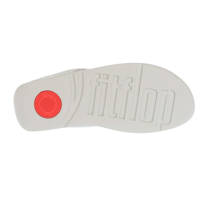 Silver - Lifestyle - FitFlop Womens-Ladies Lottie Glitzy Sandals
