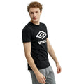 Black - Lifestyle - Umbro Mens Team T-Shirt