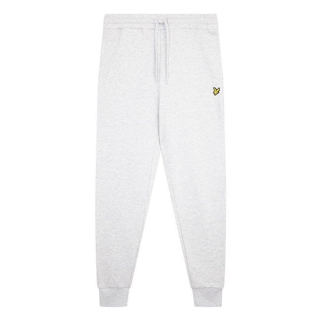 White - Front - Lyle & Scott Mens Skinny Jogging Bottoms