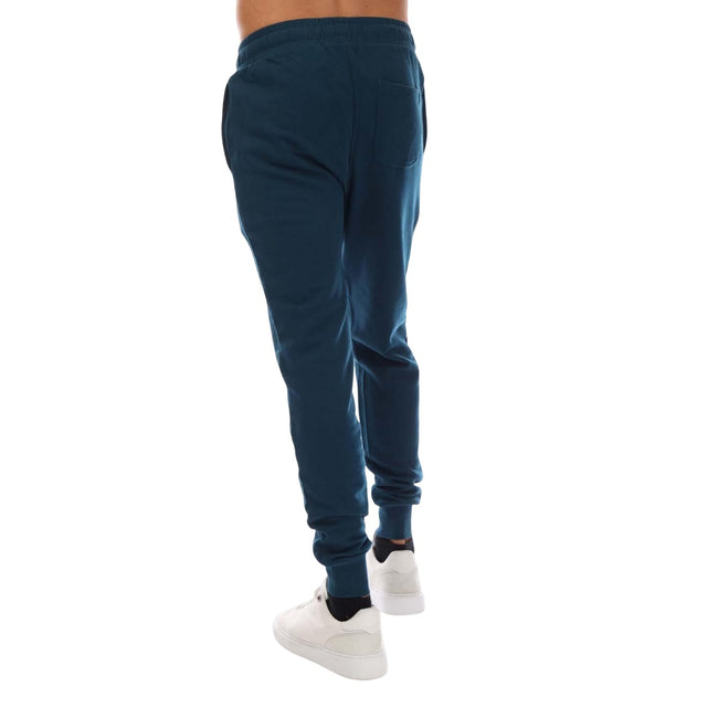 Navy - Back - Lyle & Scott Mens Skinny Jogging Bottoms