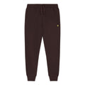 Brown - Front - Lyle & Scott Mens Skinny Jogging Bottoms