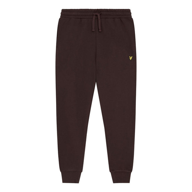 Brown - Front - Lyle & Scott Mens Skinny Jogging Bottoms