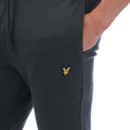 Green - Side - Lyle & Scott Mens Skinny Jogging Bottoms