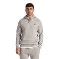 Light Grey - Side - Lyle & Scott Mens Skinny Jogging Bottoms